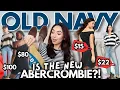 OLD NAVY IS THE NEW ABERCROMBIE 20 Affordable Dupes YPB BASICS JEANS Try On Haul 2026