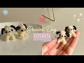 Beaded Dog Tutorial How to Make Beaded Puppy Charm Keychain