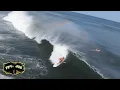 Bradley Beach NJ Surfing by FPV Joe Hurricane Lee Waves in Monmouth County Aerial Drone Footage