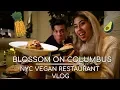 Blossom on Columbus NYC Vegan Restaurant Vlog