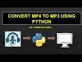 How to convert in to using python AK