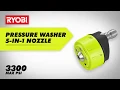 RYOBI Pressure Washer 5-IN-1 Nozzle