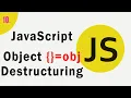 JavaScript ES6 Destructuring Codenemy