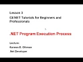 3 - NET Program Execution Process