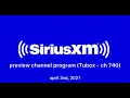 SiriusXM Channel Promos April 2nd 2021