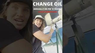 SAIL DRIVE MAINTENANCE MUSTS 6 ways HOW-TO look after your sail drive gear box #shorts