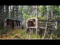 Building A 1700s Trapper Cabin In The Woods - History Channel Alone Show Melanie-Sawyer com