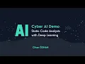 Offensive AI Demo Static Code Analysis with Deep Learning