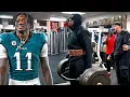 SUPER BOWL CHAMP AJ BROWN TRAINS THE MOST DANGEROUS GYM IN AMERICA