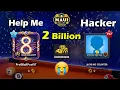 8 Ball Pool 2 billion coin table First Match with Hacker