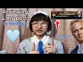 Reviewing and all my posted up until I recorded this
