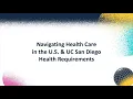 UCSD Health Requirement Step by Step Guide Immunization Insurance Waiver