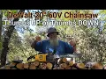 DeWalt 20 60V Chainsaw review
