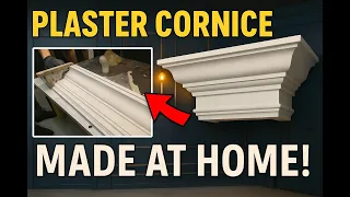 How to Make a Plaster Cornice at Home DIY Elegant Molding Step by Step