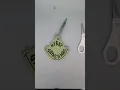 Project of the day 242 Merry Grinchmas gifttag