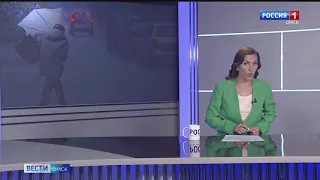 По Омску прошлась буря