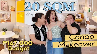 Transforming this 20 sqm Condo into a Girly Dream Dorm!💕 // by Elle Uy