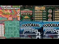 Tripling Bonus Crossword GOOAAAL 1 000 000 Poker