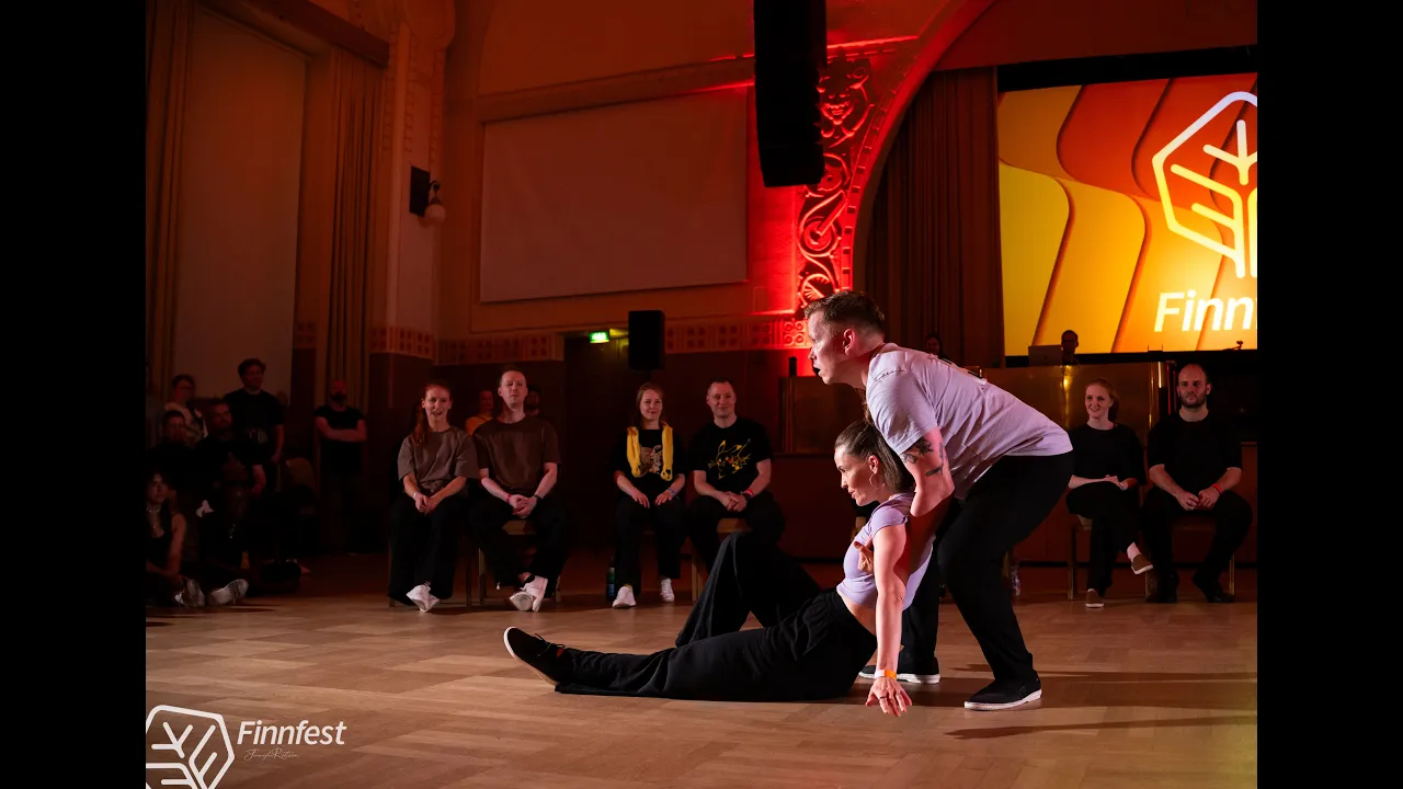 Tuomas Sillanpaa & Reetta Koivuniemi - 1st place Strictly Open Finals - Finnfest 2026