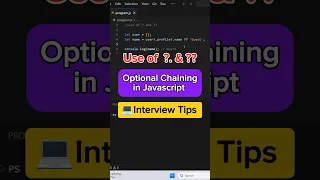 No More Errors Use Optional Chaining in JavaScript Like a Pro