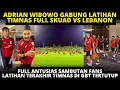 Download Lagu ADRIAN WIBOWO GABUNG, FULL SAMBUTAN FANS‼️ LATIHAN TERAKHIR TIMNAS H-1 VS LEBANON DI GBT TERTUTUP