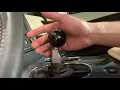 MGW Flat Stick shifter Corvette before and after