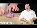 9 Essential Knife Skills To Master Epicurious 101