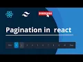 How to create Pagination for website using Tailwind css in React