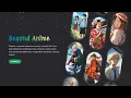 Infinite Vertical Scroll Animation with Confetti Effect HTML CSS Javascript