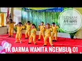 Ayo baris teman-teman tk DW 1 ngembul