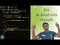 What is JSX in React JS JSX explained in detail with examples