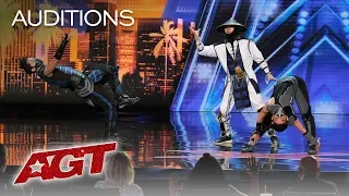 Download WOW! EPIC Dance Crew Delivers Mortal Kombat x Street Fighter Show - America's Got Talent 2019 MP3