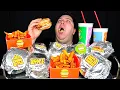 Trying EVERYTHING on the MrBeast Burger Menu MUKBANG