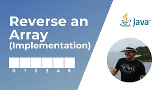 How to reverse an array in Java Implementation