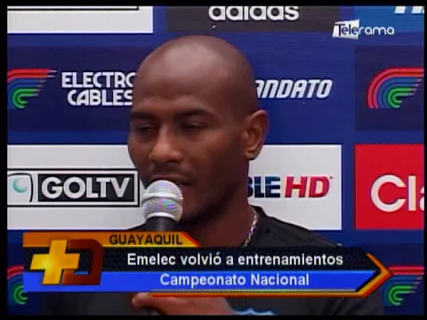 Emelec volvió a entrenamientos Campeonato Nacional