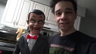Trick or Treat Studios Goosebumps Slappy Ventriloquist Dummy Unboxing Review and Demonstration