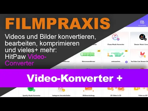 Download MP3 HitPaw Video Converter für Video, Audio und Bilder - Test mit Kurzanleitung und hilfreichen Tipps