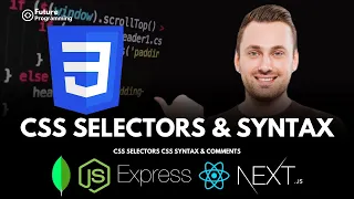 2 - CSS Syntax Selectors and Comments CSS Tutorial for Beginners