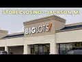 Big Lots Store Closing - Jackson MI