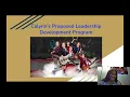 Calynn Lawrence Master of Science in Management Leadership Capstone Presentation Defense for WGU