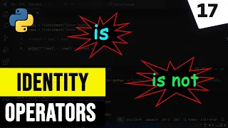 Identity Operators in Python Programming Language
