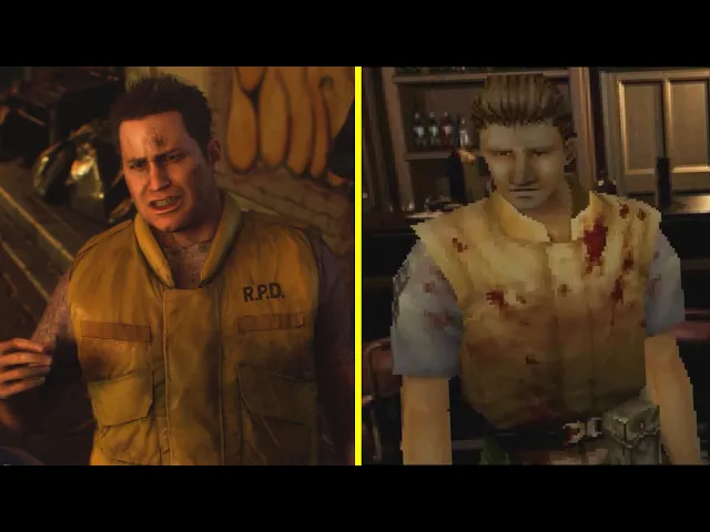 Resident Evil 3 Remake vs Original Early Graphics Comparison
