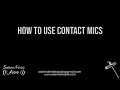 Download Lagu 8 Ways to Use a Contact Microphone for Sound Design