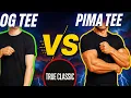 True Classic Original Tee vs Pima Tee - Try