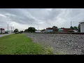 Q513 with a SD40-3 Leader Crofton KY 20