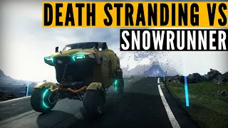 Download SnowRunner vs Death Stranding REVIEW: Delivery SHOWDOWN MP3