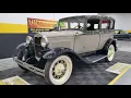 1931 Ford Model A Slant Windshield Sedan For Sale 24 900