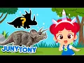 NEW The Horned Dinosaurs Triceratops the Sharp Horned Dinosaur Dinosaur Songs JunyTony