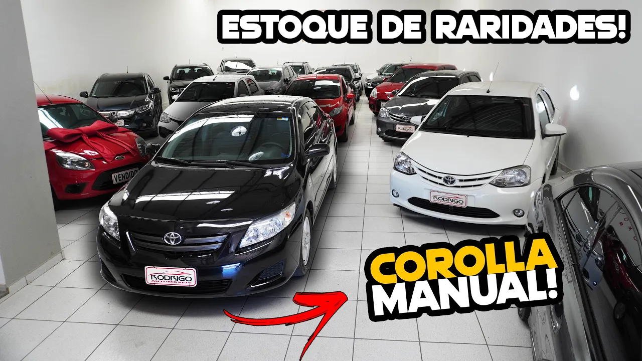 COROLLA 2011 MANUAL, Honda CR-V 2012 e MUITO MAIS! O estoque da Rodrigo Automóveis ESTÁ INCRÍVEL!