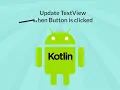 Android Studio 7 2 Make the Button interactive